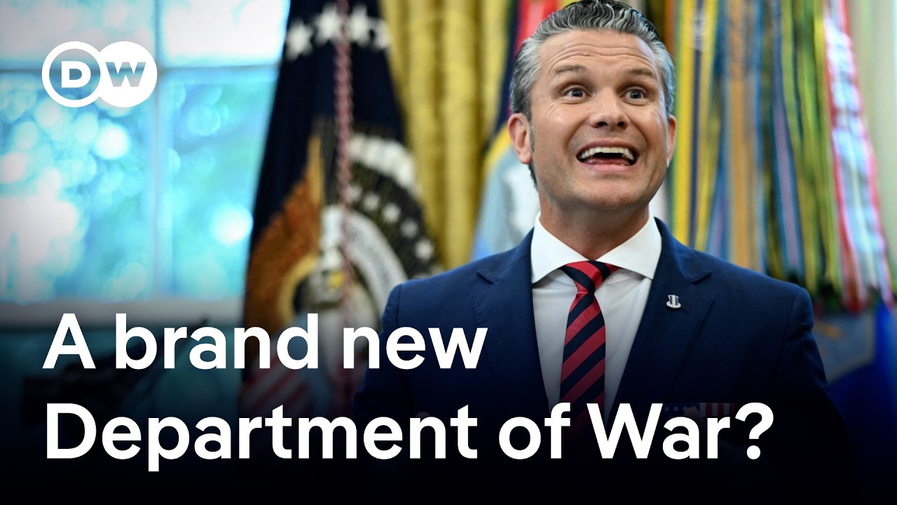 Why Trump wants to rebrand the Pentagon | DW News