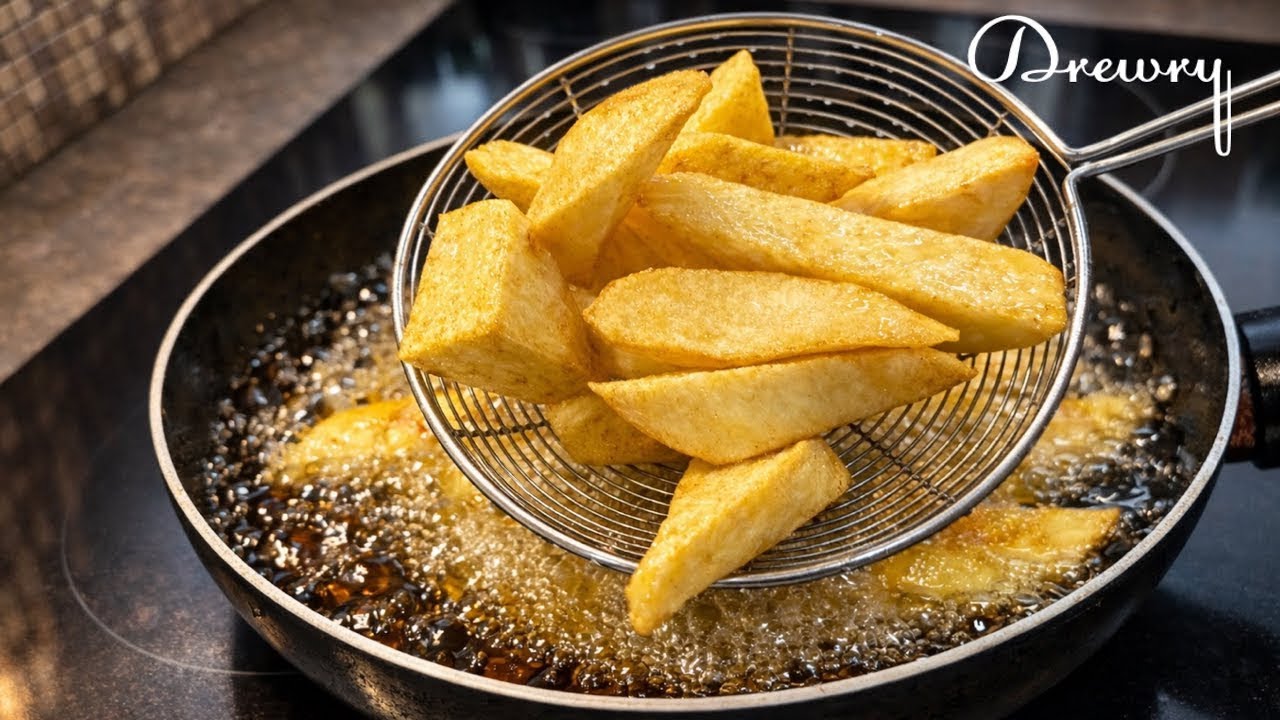 Ghana fried yam done right! | Golden & Perfect Every Time (street food)