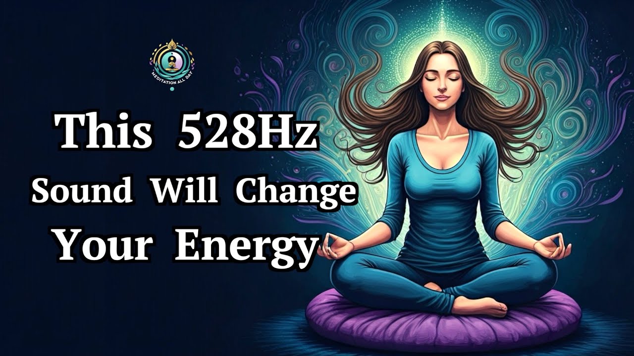 528Hz Energy Cleanse 🧘‍♂️ | Meditation Music with Hypnotic Motion for Inner Glow