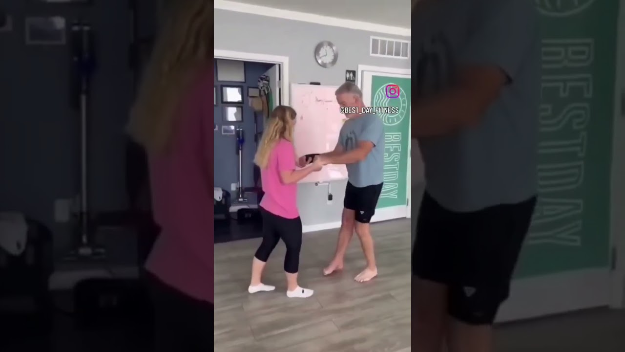 Stroke recovery. From barely walking to walking backwards.