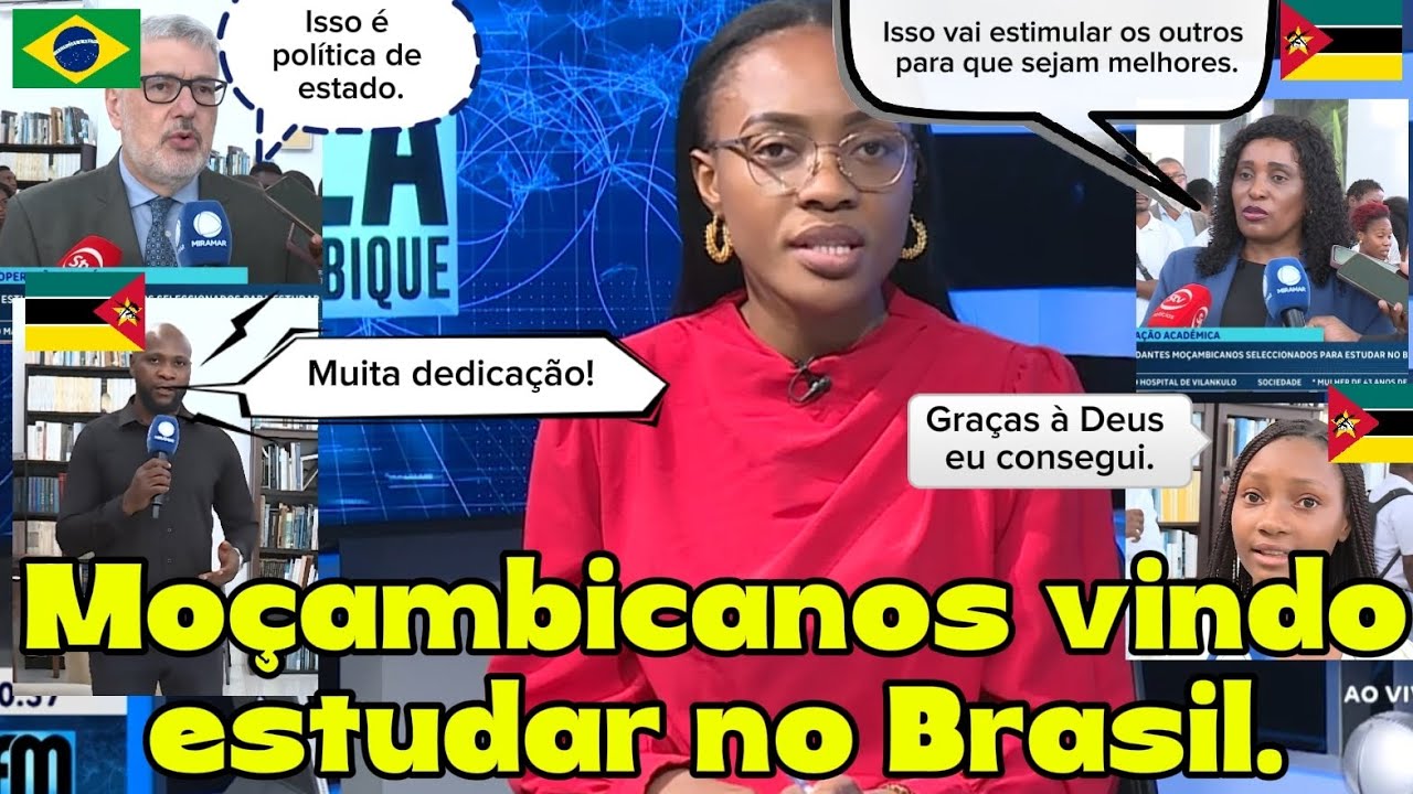 O Brasil está formando a próxima geração de Moçambique?🇧🇷🇲🇿