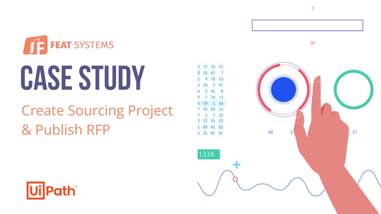 Case Study- Create Sourcing Project & Publish RFPs @UiPath (Procurement Automation ) | Feat Systems