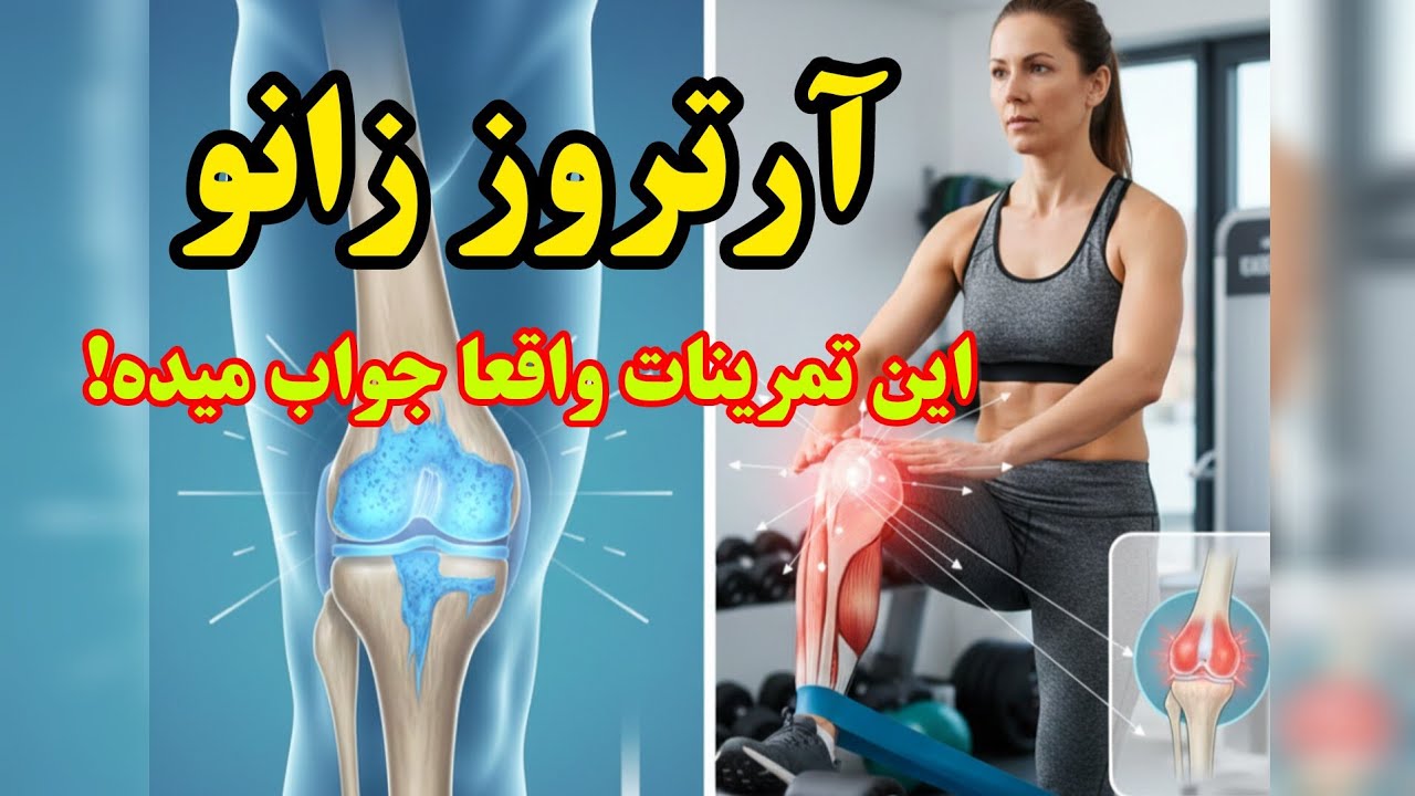 تمرینات اصلاحی علمی برای آرتروز زانو | کاهش درد، افزایش قدرت و بهبود عملکرد