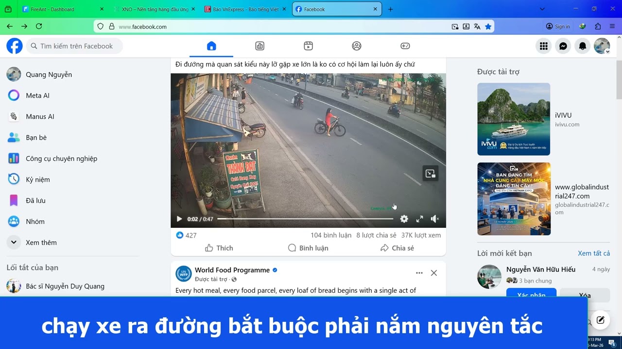 Chạy xe ra đường bắt buộc phải có kiến thức giao thông | BS Nguyễn Duy Quang
