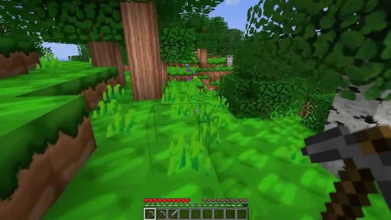 Let's play Minecraft (Часть 3) Крафтим инструменты,жарим мясо
