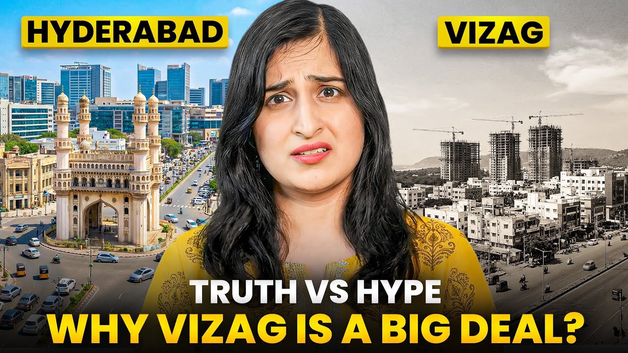 Hyderabad vs Vizag: India ka Next Job Shift? 🇮🇳 (NITI Aayog Plan)