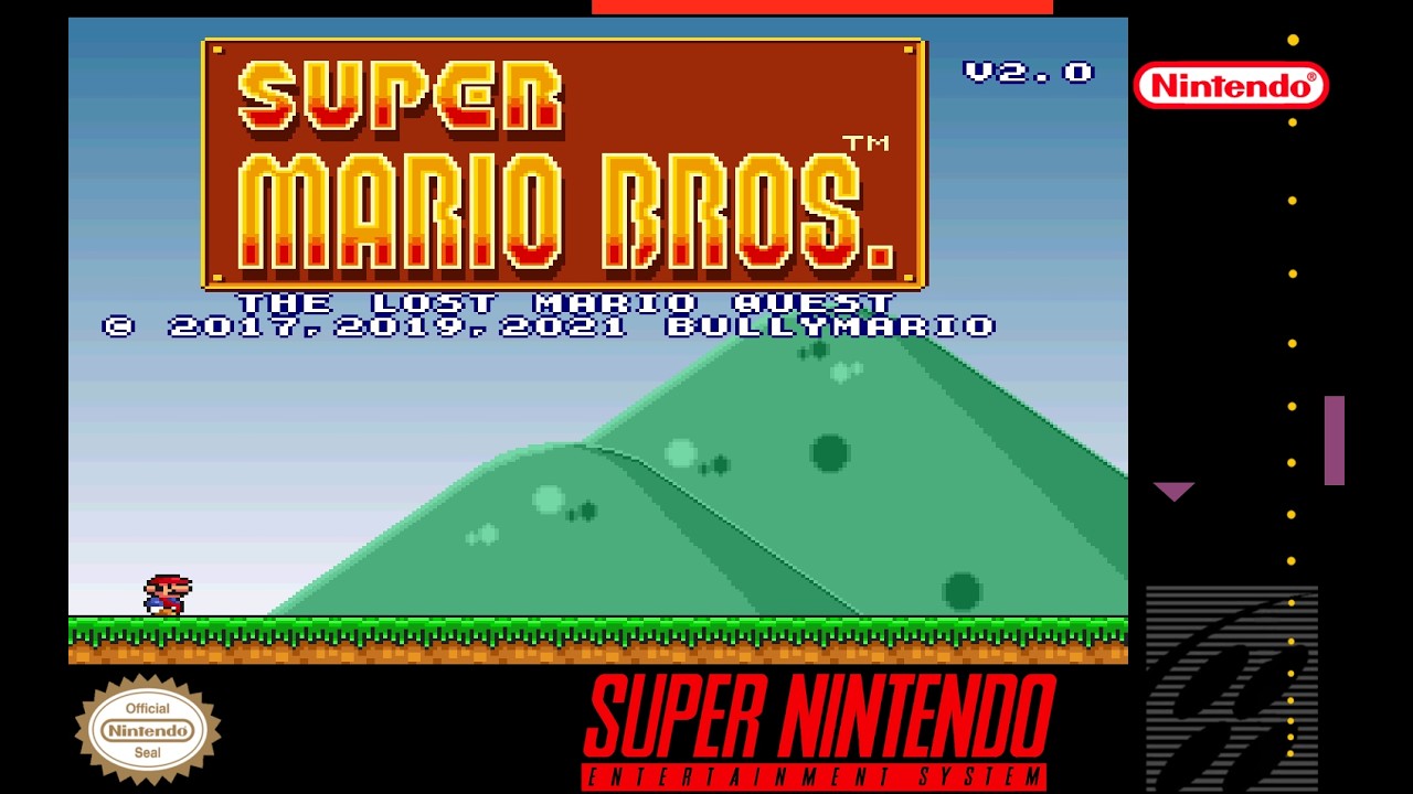 Super Mario Bros. - The Lost Mario Quest (2017-2021) | Прохождение | SMW Romhack