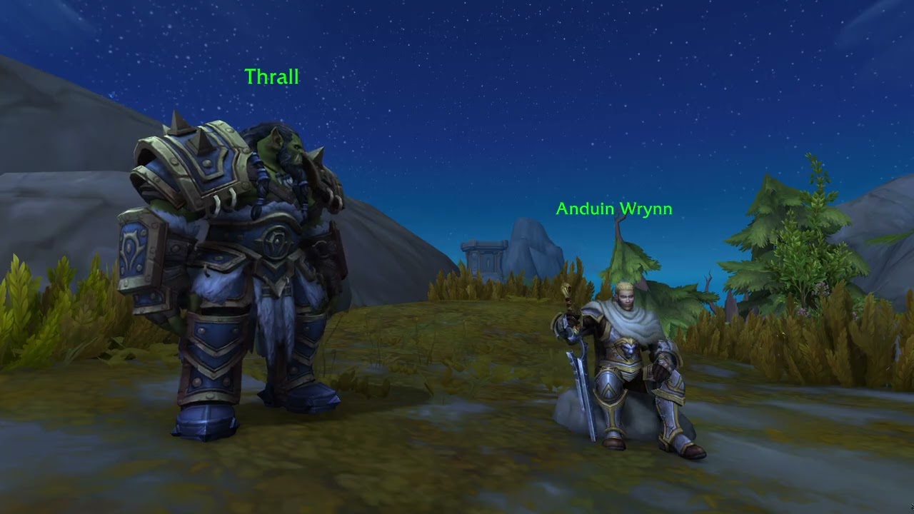 Anduin And Thrall Talk About The Light| WoW The War Within Cinematic