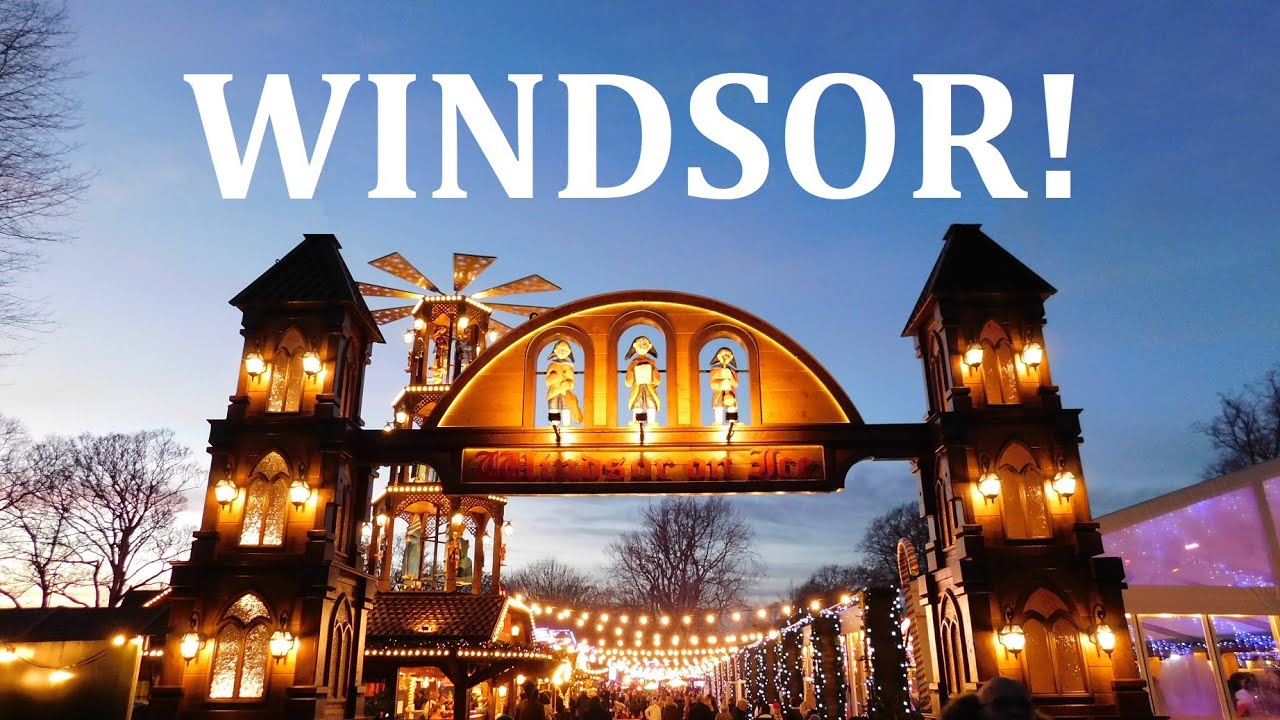 Christmas in Royal Windsor! *FESTIVE TOWN & CASTLE TOUR*