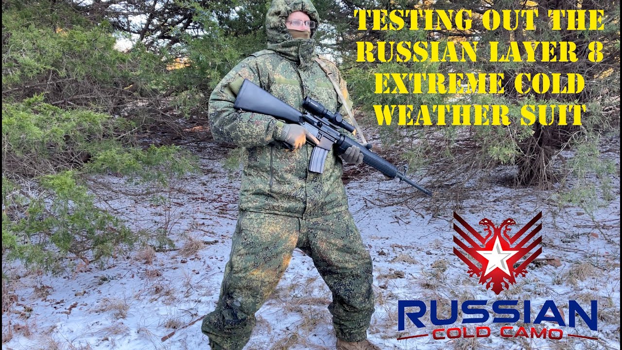 Testing out the Russian Army VKPO (VKBO) Layer 8 Winter Suit