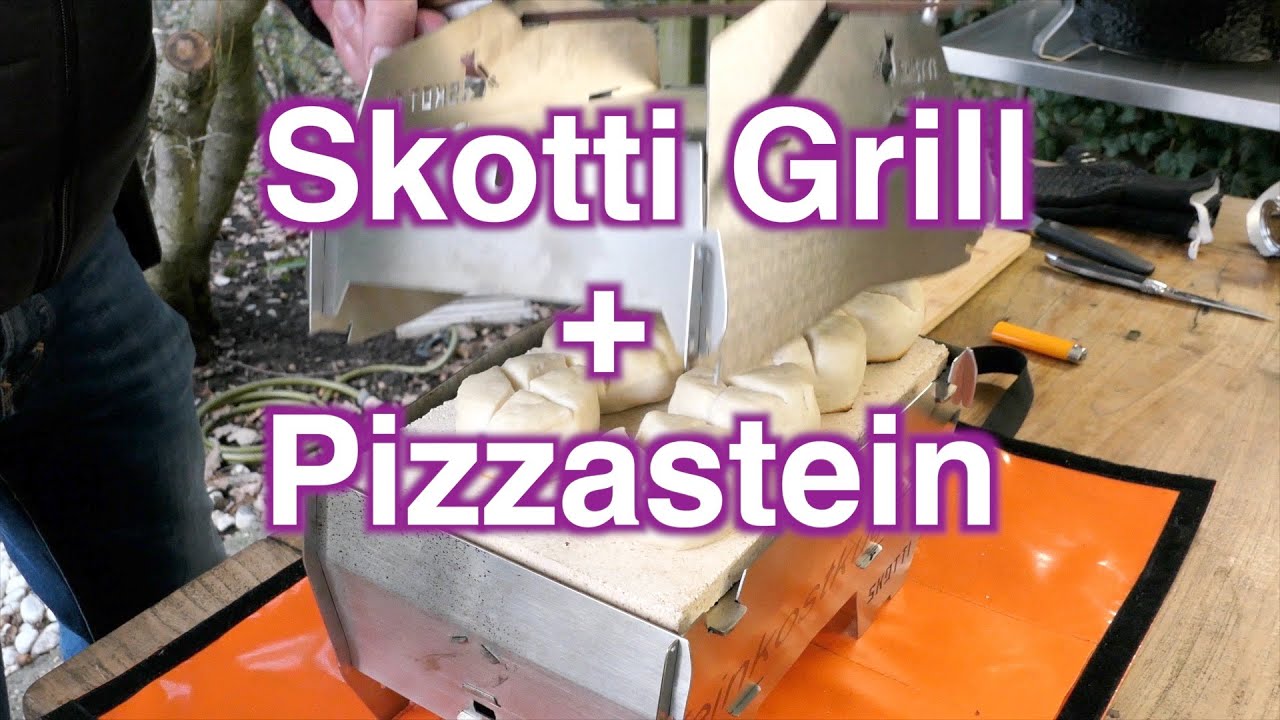 Skotti Grill mit Pizzastein - funktioniert das?