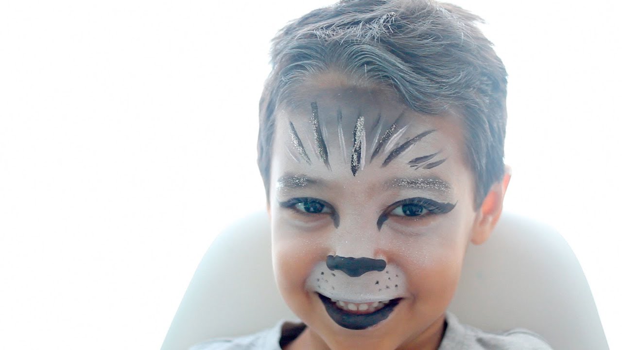 Maquillaje para niños de Lobo