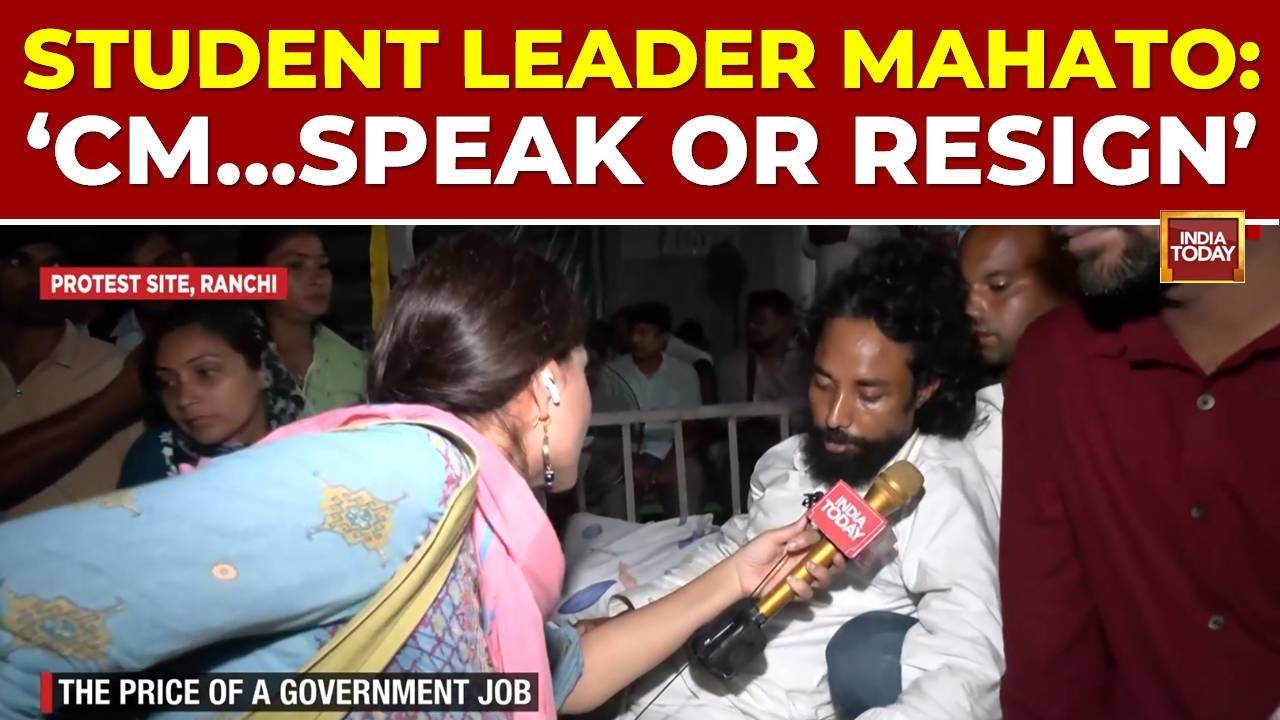 Watch: Devendra Nath Mahato Says 'Hemant Soren Speak Or Resign', Refuses To End Hunger Strike