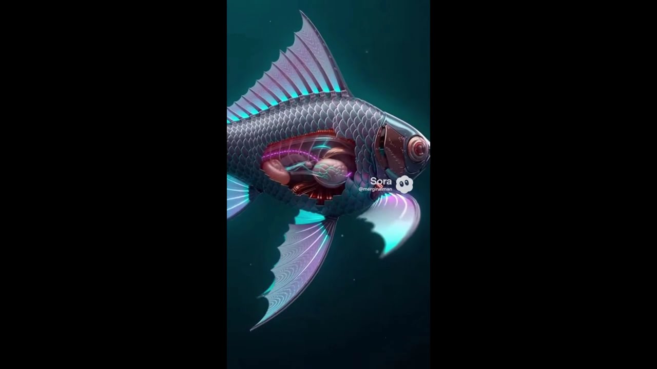 サイバー／スチーム・パンク金魚20体 #美しい  #バイオハイブリッド  #進化 #平行金魚
