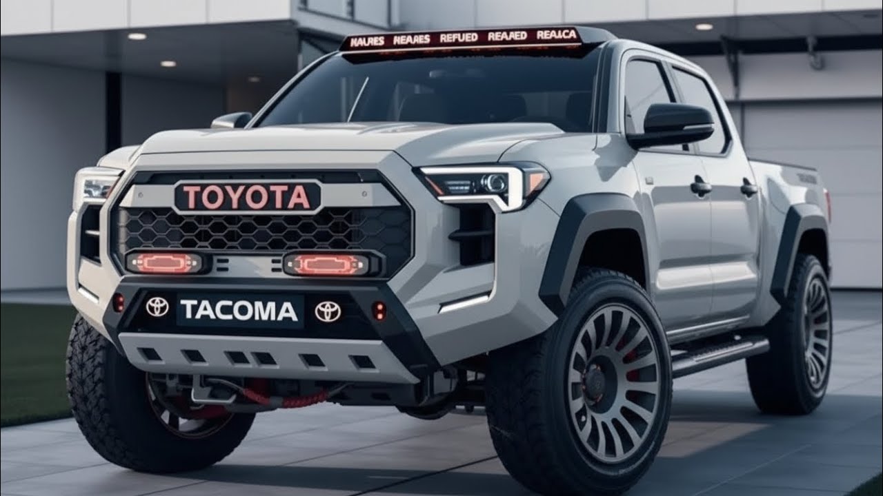 “¡Toyota Tacoma 2026 Revelada! Potencia, Estilo y Tecnología que Sorprende”