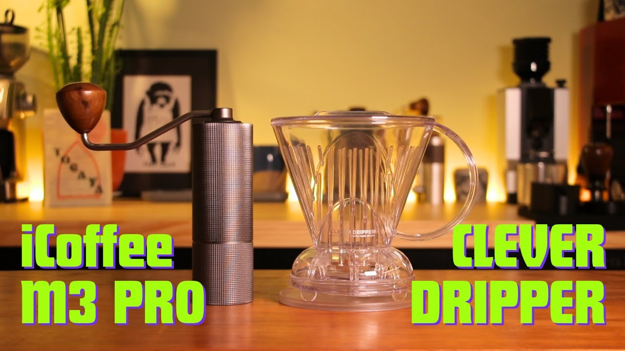 Como eu preparo café na Clever e o que achei do moedor ICoffee M3 Pro | Faz Um Café