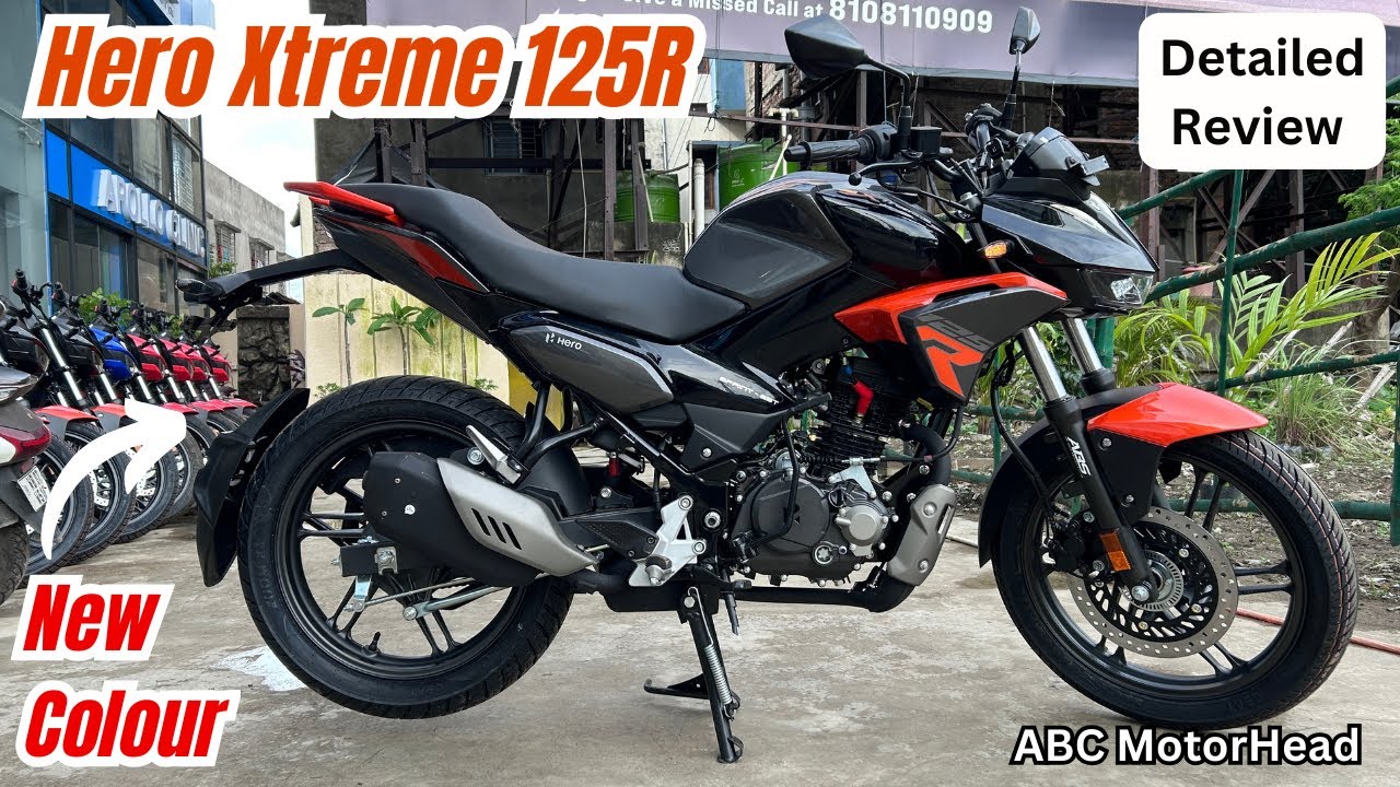 2025 Hero Xtreme 125R Single Seat Orange Color - Detailed Review | Better Than Honda CB125 Hornet ?