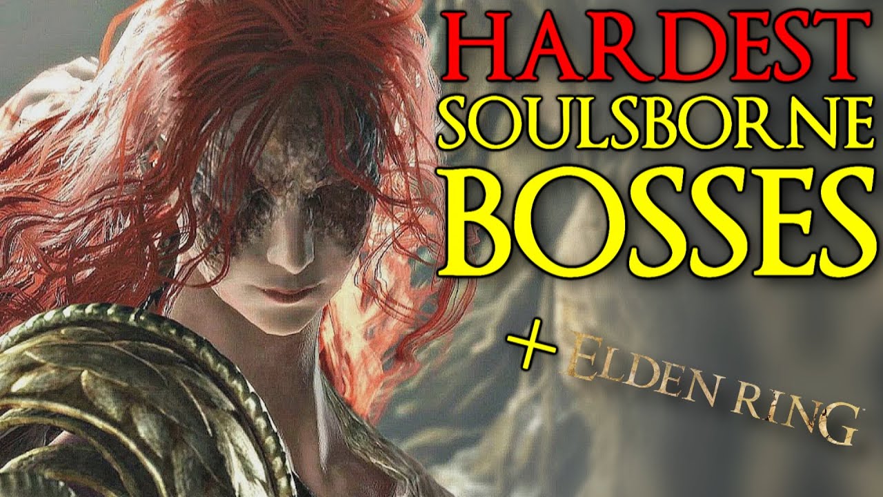 5 САМЫХ СЛОЖНЫХ БОССОВ В Soulsborne (+Elden Ring)