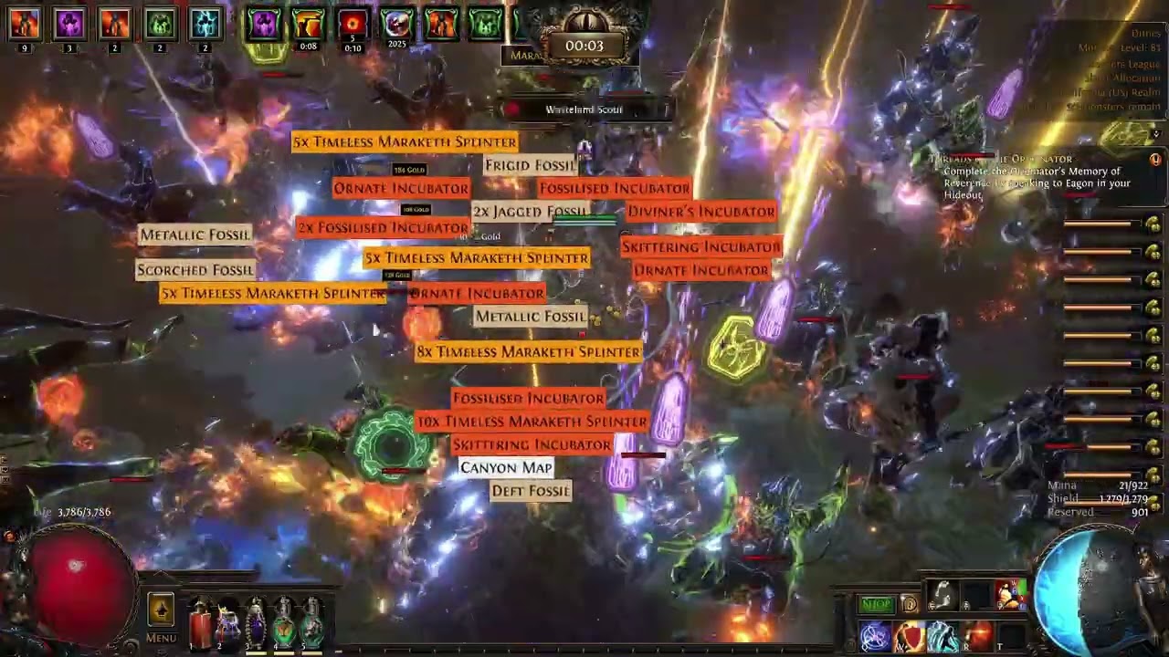 Ignite Prolif Chain Legion - Path of Exile