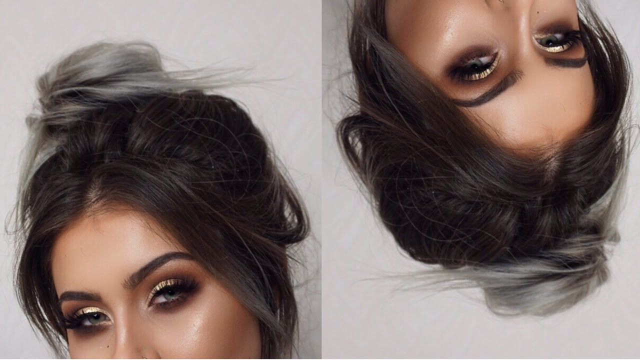 Grungy Glittery Eye Makeup Tutorial