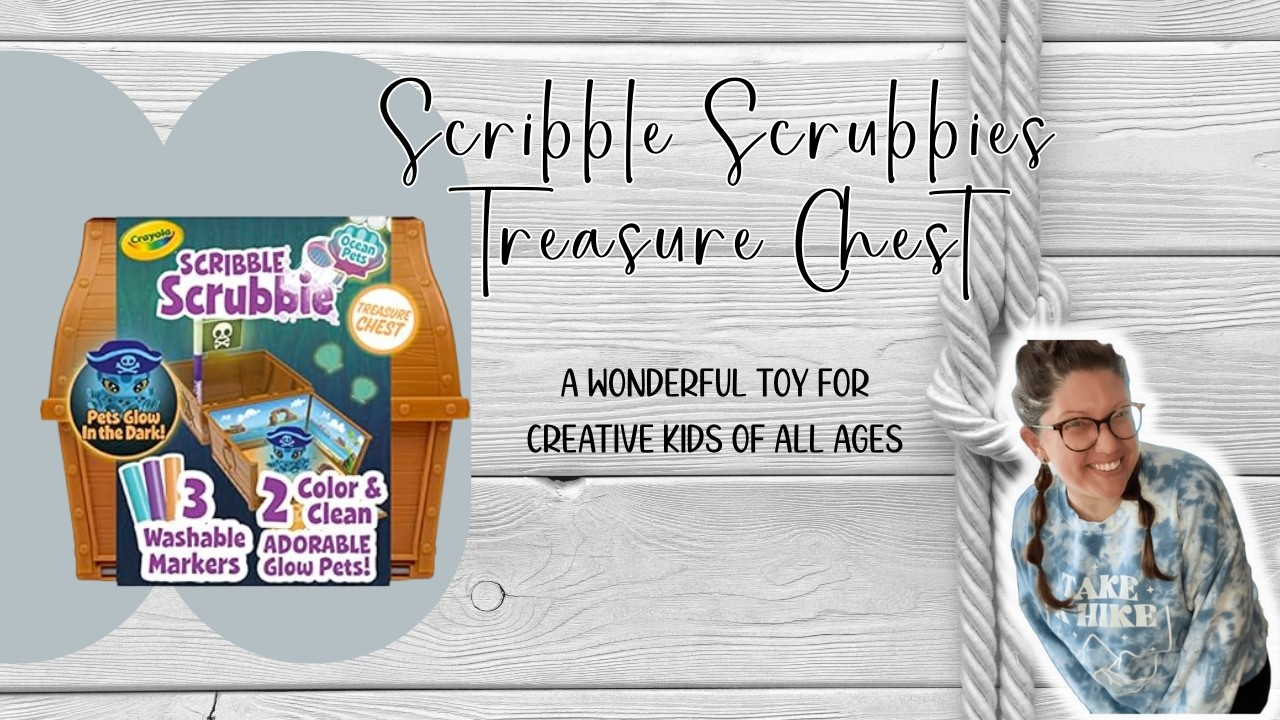 This is a great scribble scrubbie set for summer