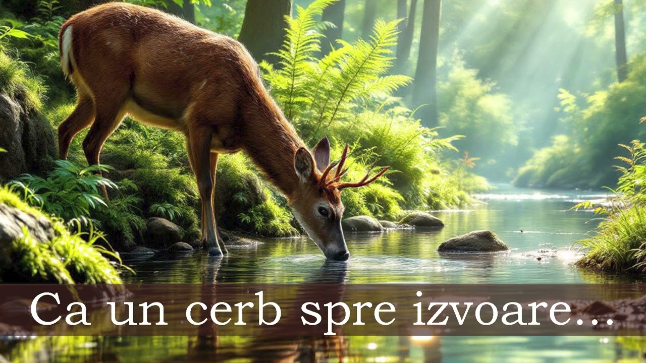 Ca un cerb spre izvoare. (AI Ремикс)