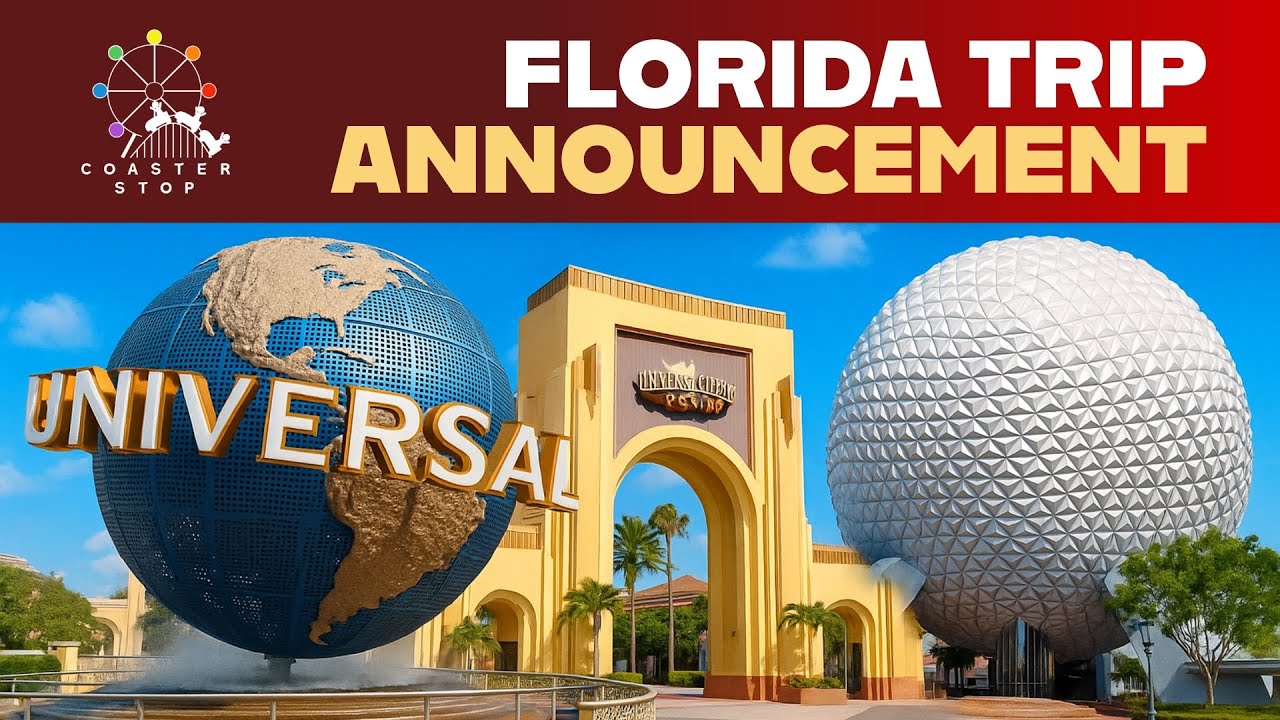 Мы отправляемся в Walt Disney World и Universal Orlando (включая EPIC UNIVERSE!) 🎢