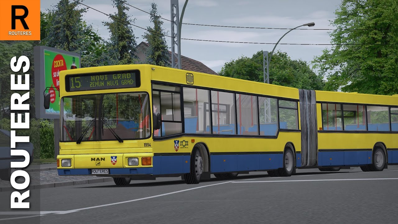 OMSI 2 - Belgrade - Line 15: Zemun Novi Grad - Zeleni Venac