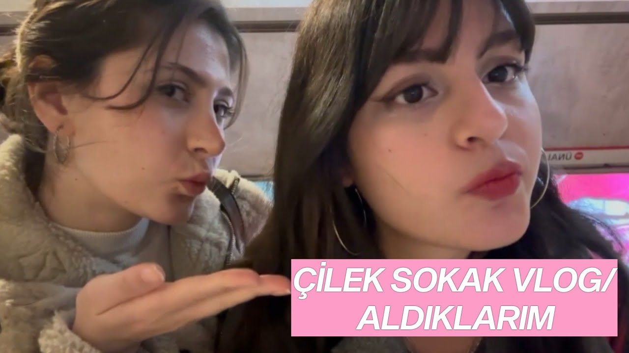 Çilek sokak ve Eminönünden aldıklarım 