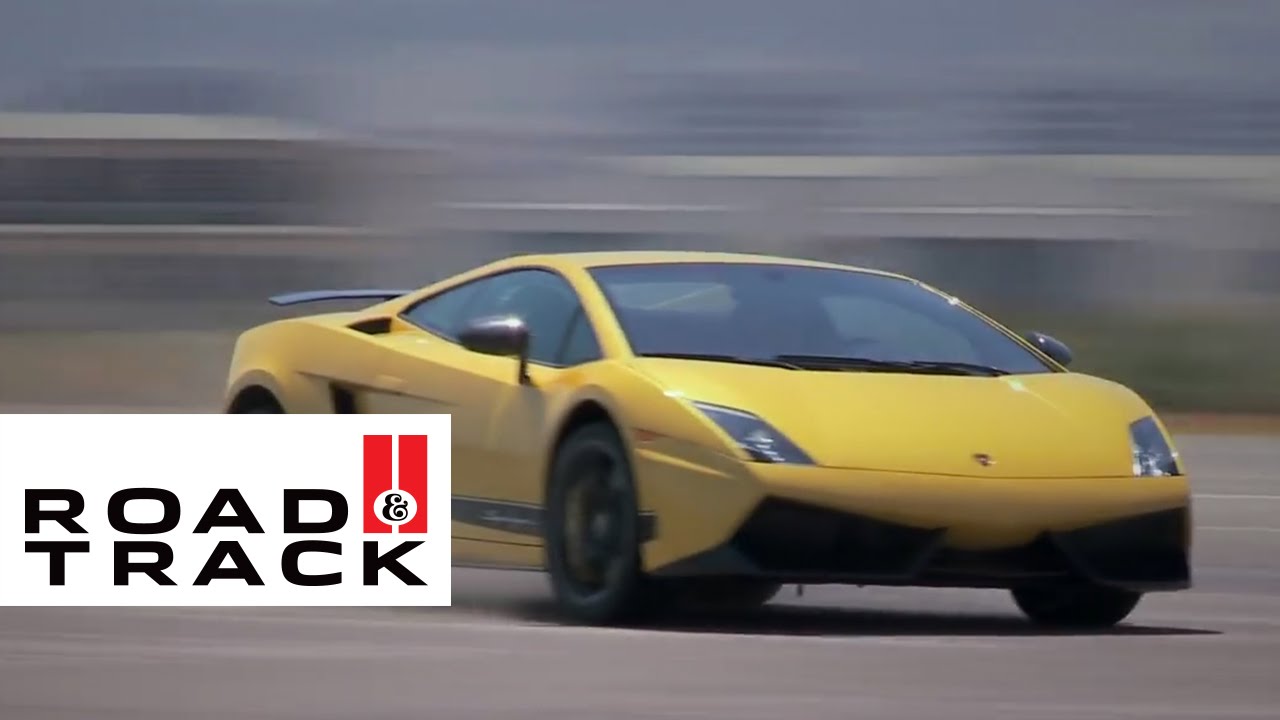 Ferrari 458 Italia vs Lamborghini Gallardo Superleggera | Road and Track