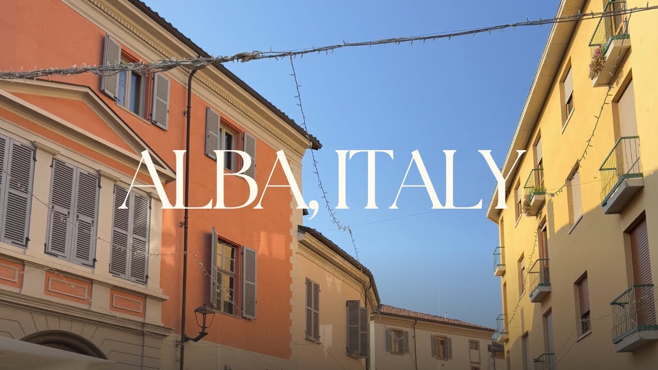 The CAPITAL Of TRUFFLE!! Alba, Italy 🇮🇹 + (Barolo & Wine TASTING) 🛵🍇