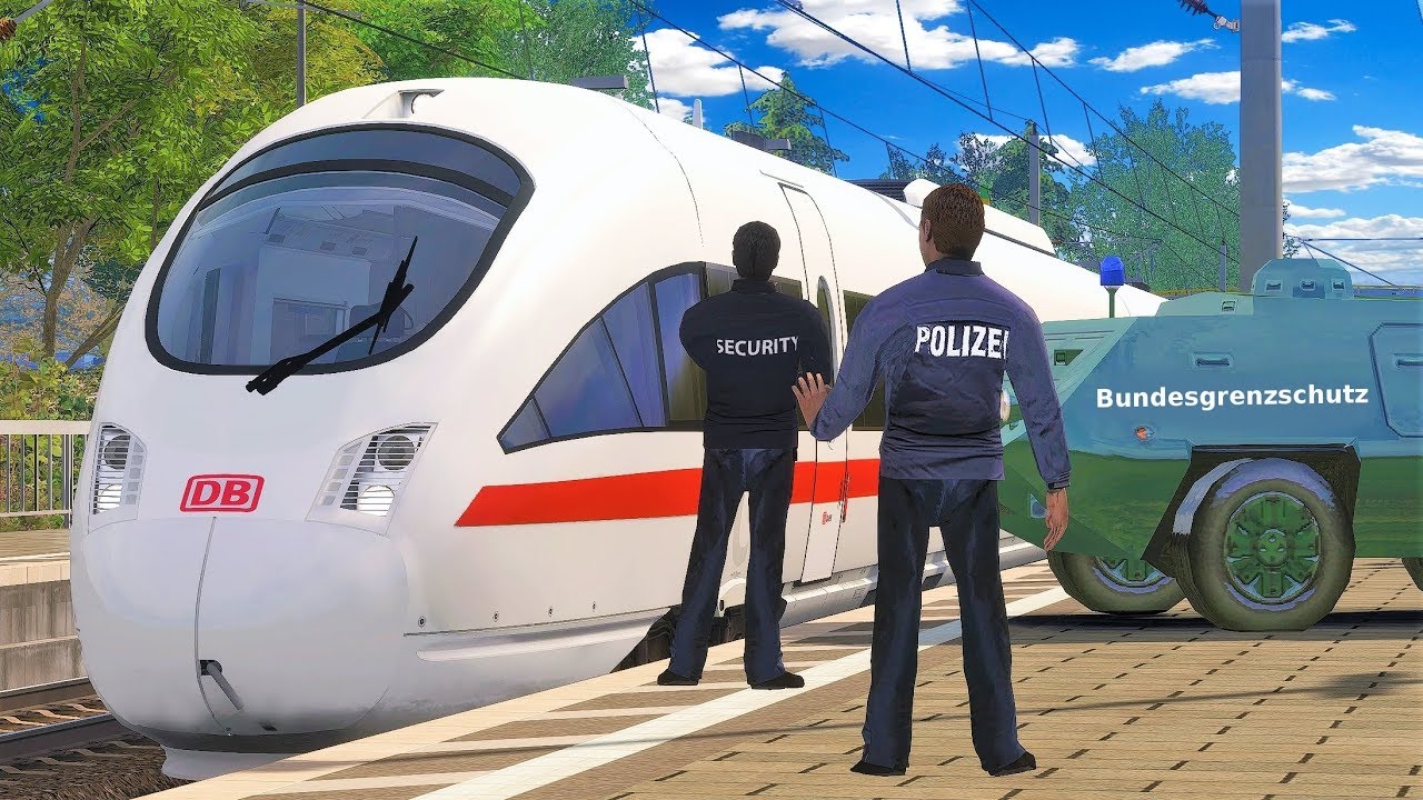 BUNDESGRENZSCHUTZ | Diesel ICE nach Dänemark | TRAIN SIMULATOR 2019 | BR 605 - ICE TD Kopenhagen