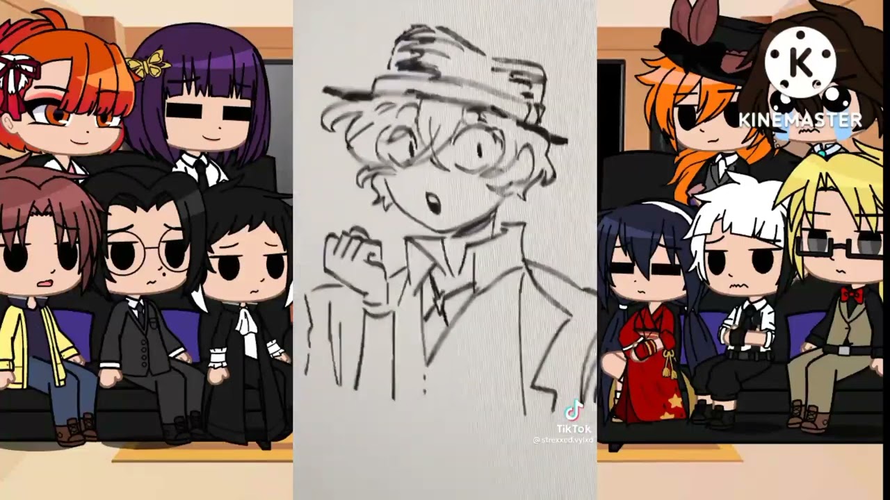 Ada and pm react to dazai and soukoku 6/8 or 6/?