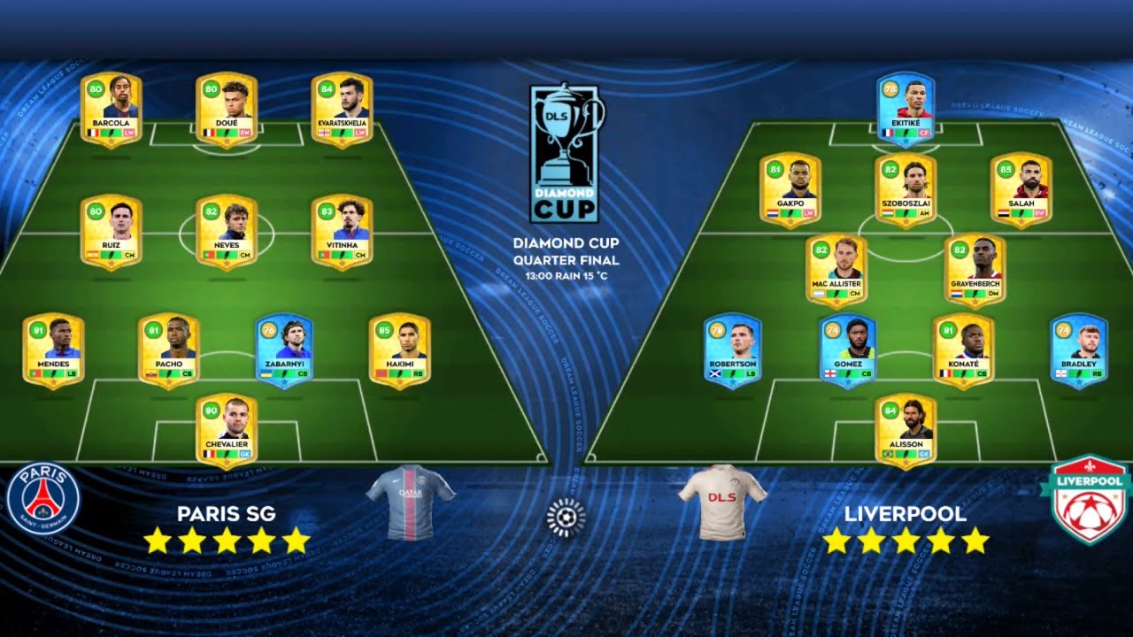 DLS 26 | Paris SG vs Liverpool | Quarter Final Diamond Cup | Dream League Soccer 2026 Gameplay…