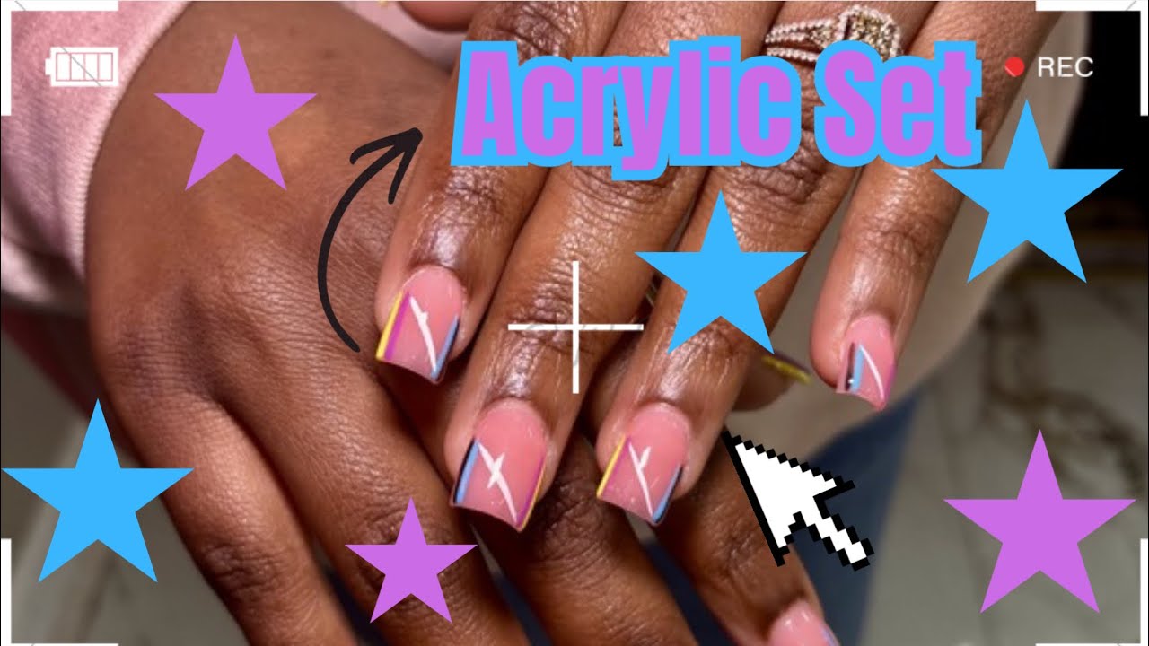 Beginner Friendly Acrylic Nail Prep & Application