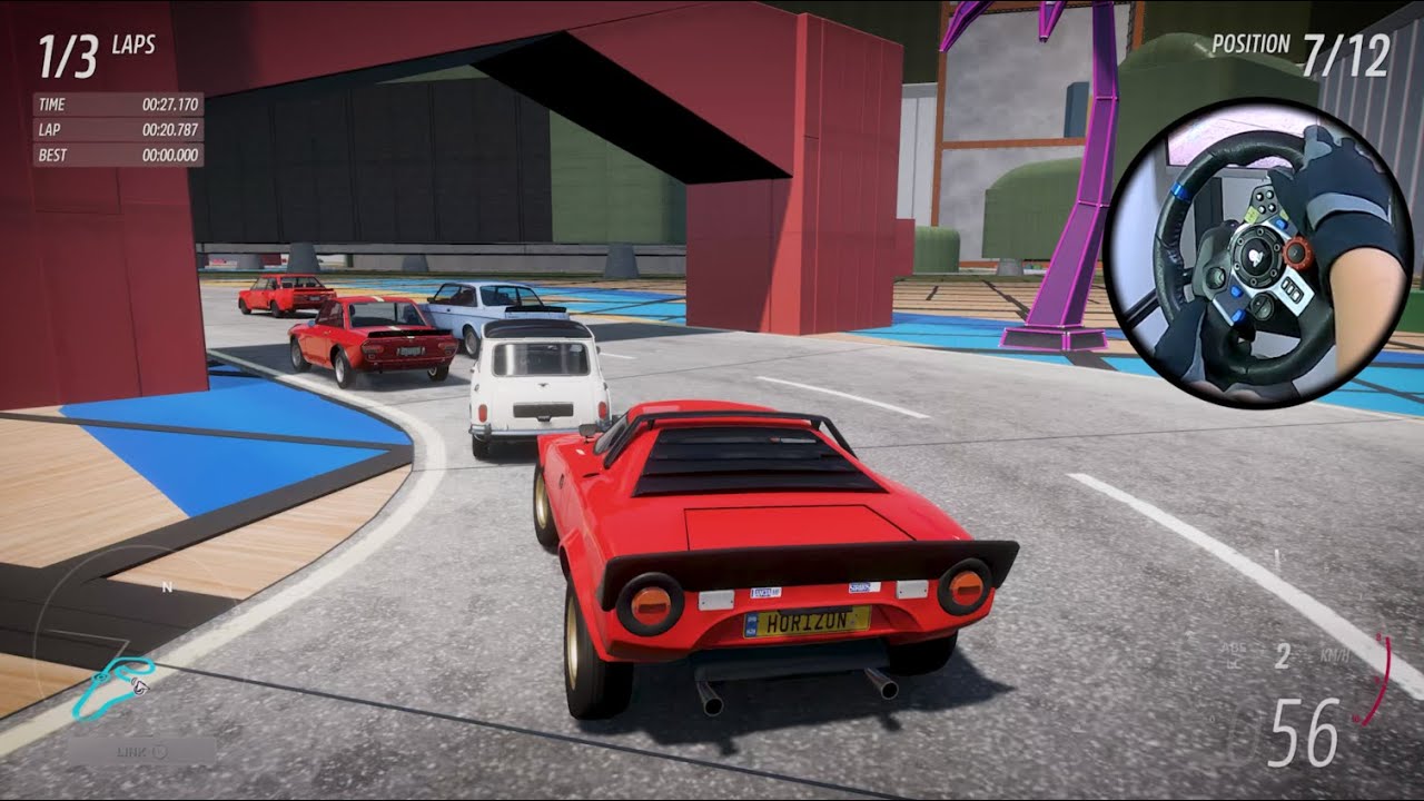 Lancia Stratos HF Stradale Racing / Forza Horizon 5 / Logitech G29