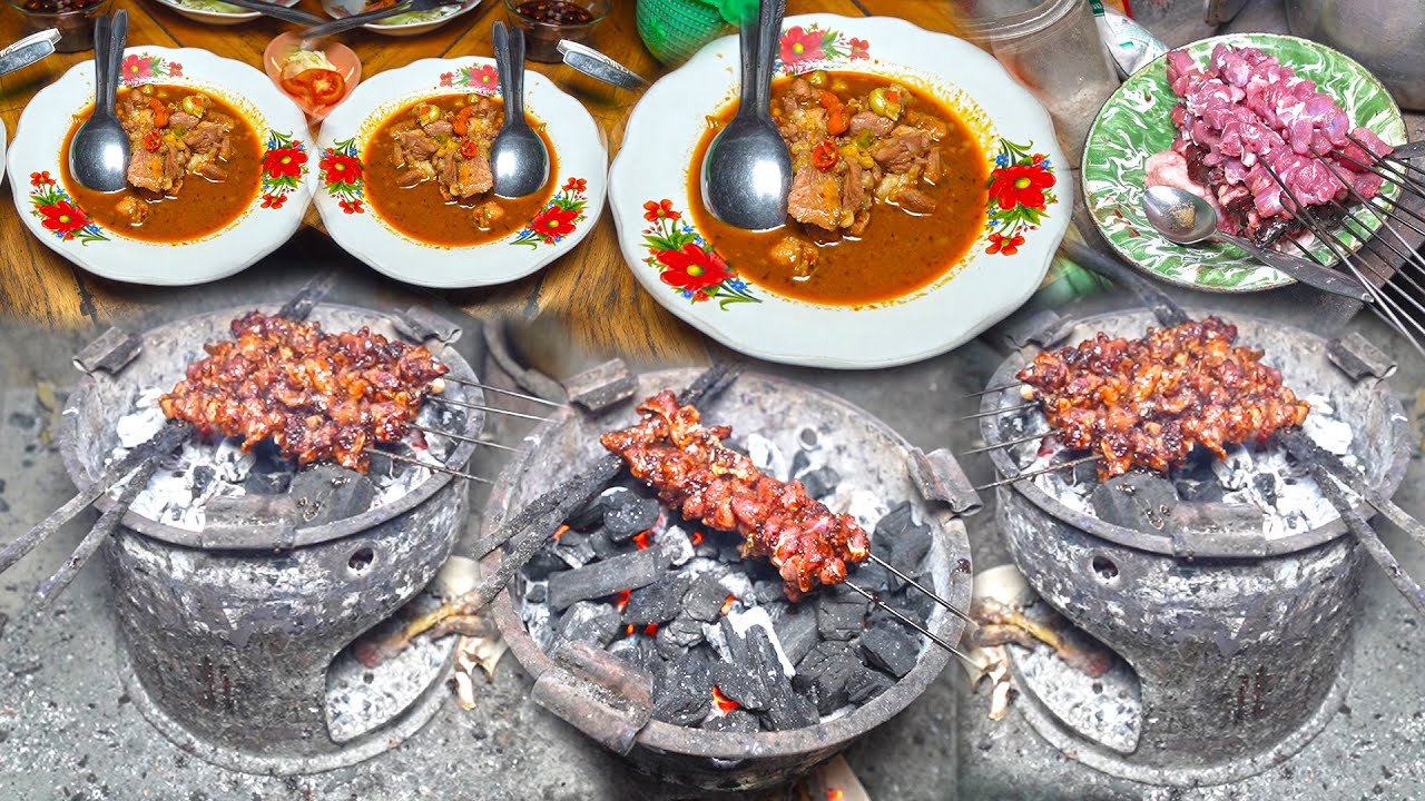 SATE TONGSENG KAMBING MBAH MADIYO !! WARUNG SATE LEGENDARIS DI BANTUL !!!