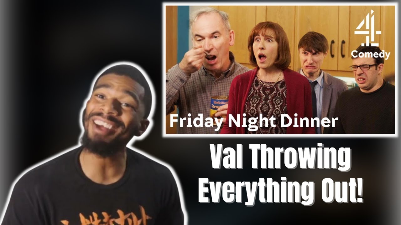 AMERICAN REACTS TO Friday Night Dinner S5 E2 - The Tin of Meat