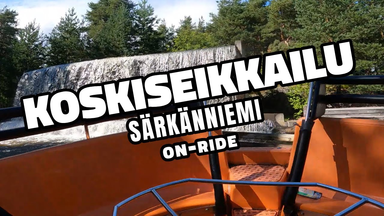 Koskiseikkailu on-ride POV - Särkänniemi 2025