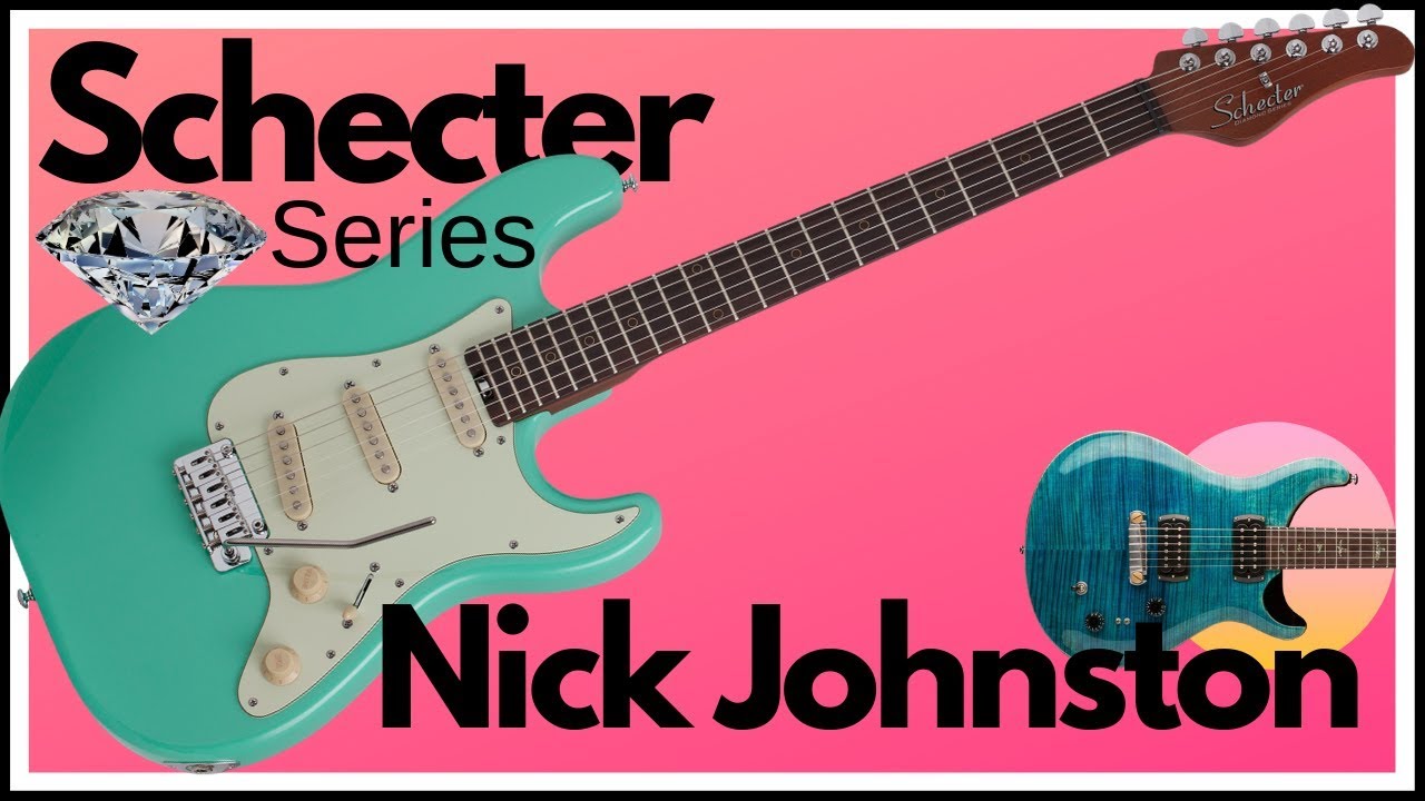 Schecter Guitars - Nick Johnston Traditional in Atomic Green
