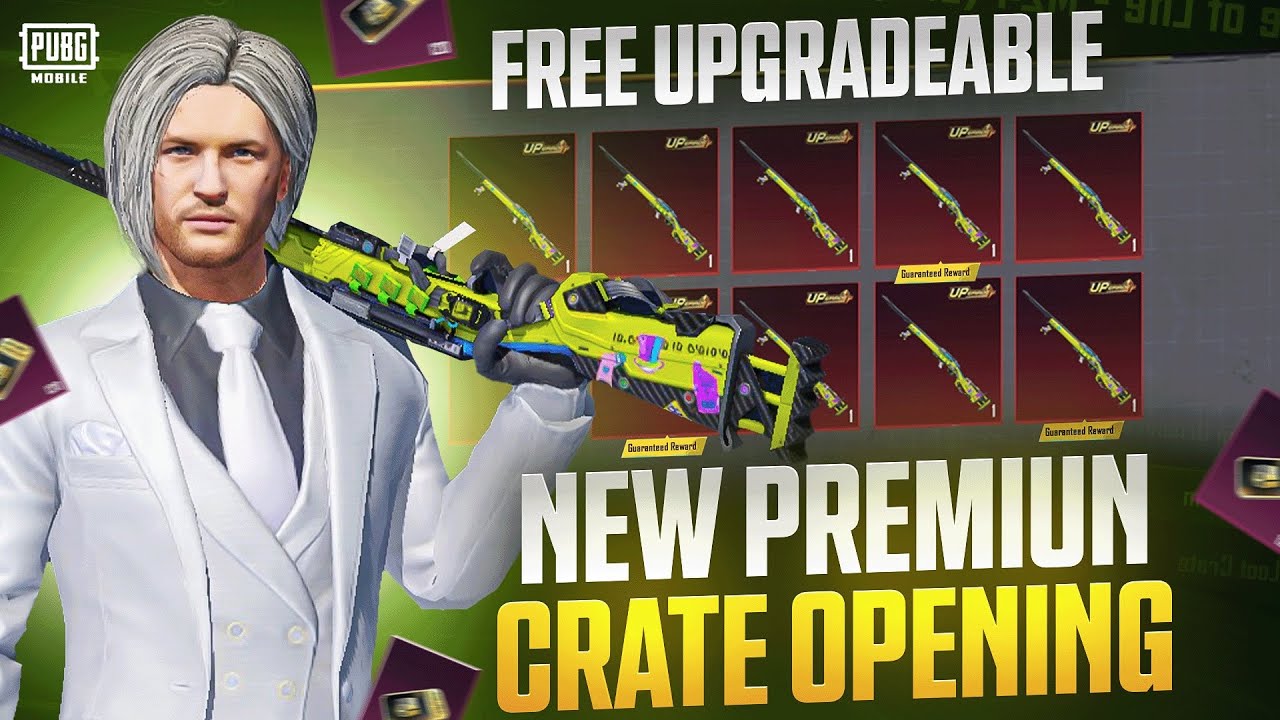 😱FREE UPGRADE GUN AND MATERIALS PREMIUM CRATE OPENING
