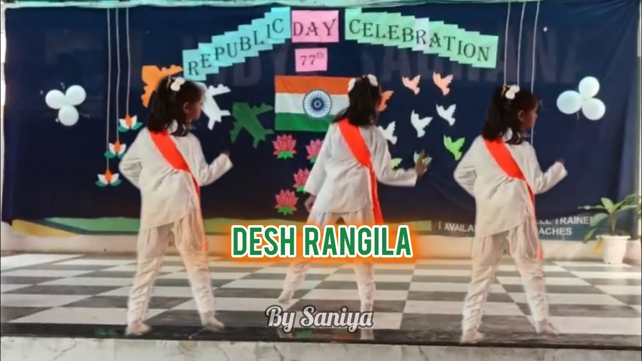 Desh Rangila dance by SANIYA //Credit to song owner//