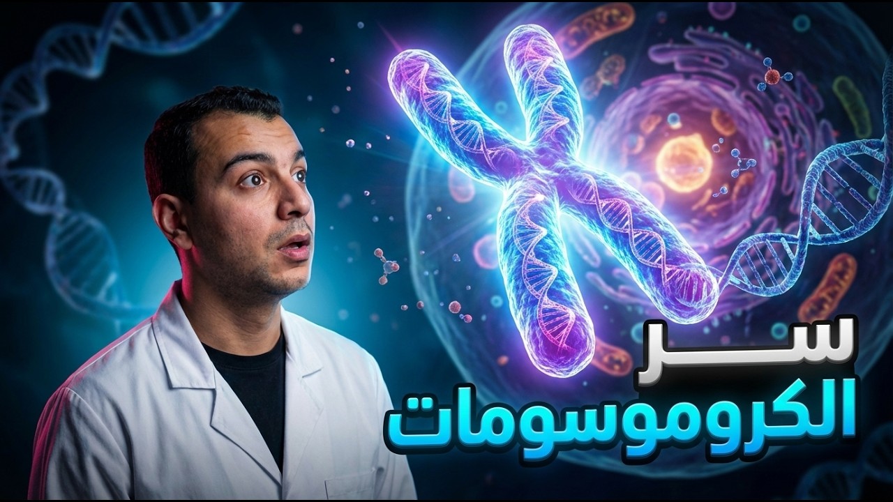 سر الكروموسومات: كيف يتحول DNA إلى شكل X؟