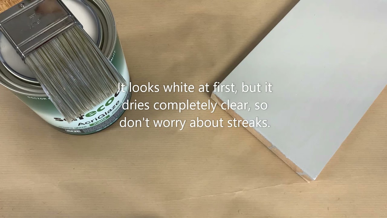 Using Safecoat Acriglaze