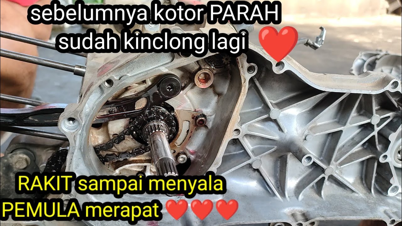 rakit mesin soul GT sampai menyala