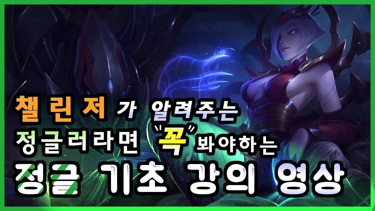 정글을 시작했다면 꼭 알아야 할 정글 기초 강의, 세세한 것 까지 다 알려주네 ㄷㄷ