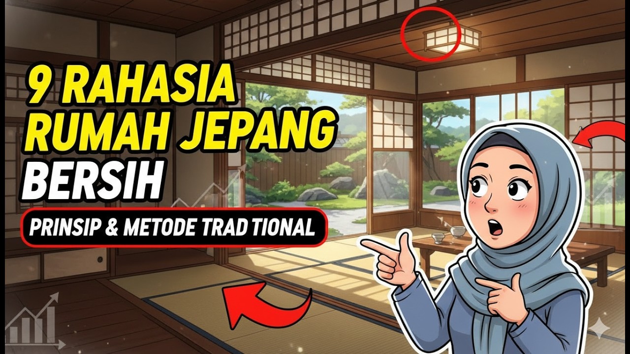 9 Rahasia Rumah Jepang Bersih, Prinsip dan metode Tradisional.