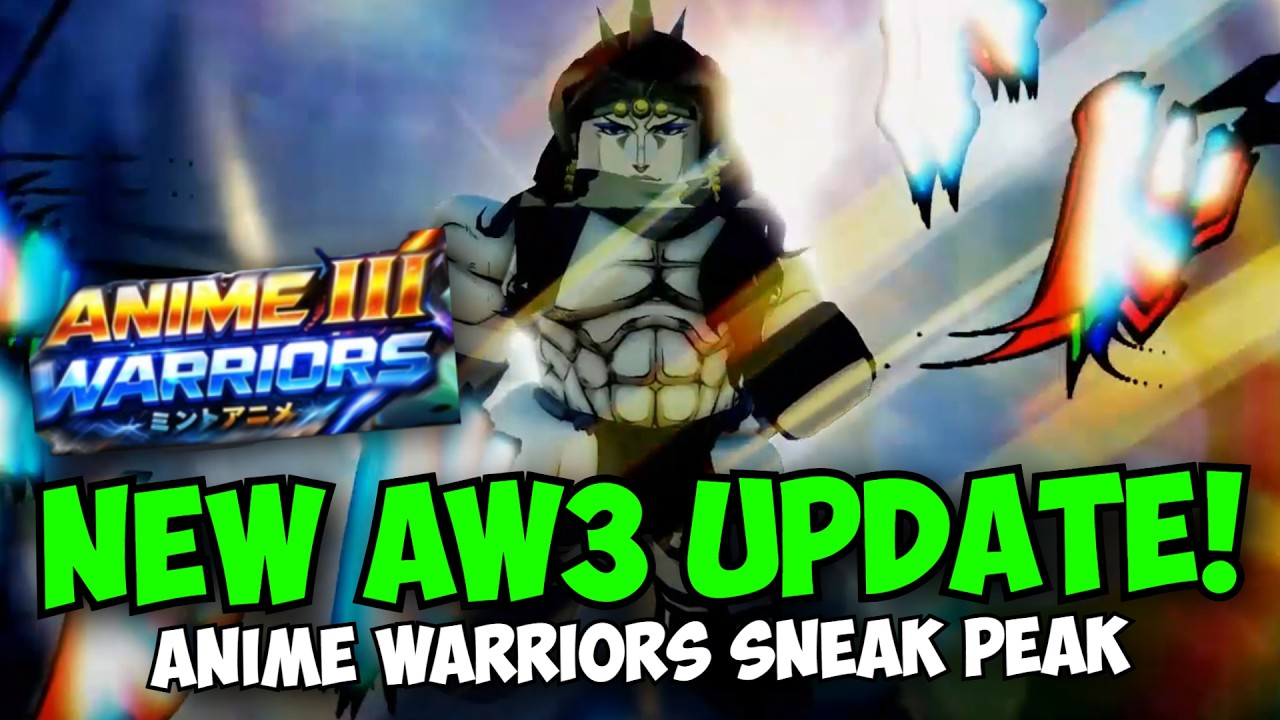 NEW JOJO SECRET & MORE! Anime Warriors 3 Update Leaks!