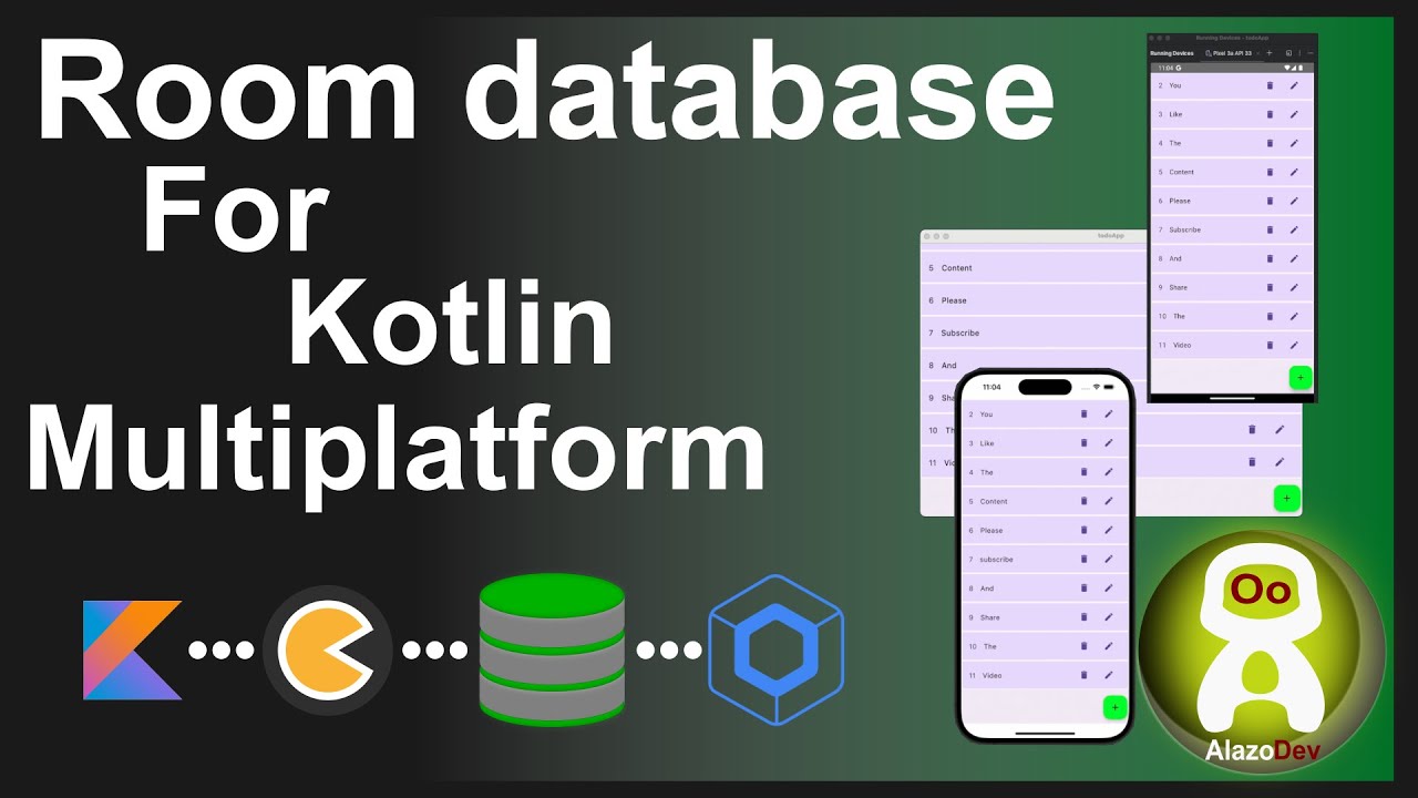 Room database for Kotlin Multiplatform