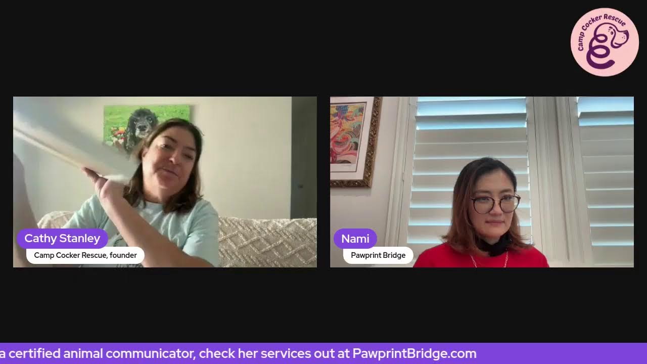 Live animal communication with Nami from Pawprint Bridge!